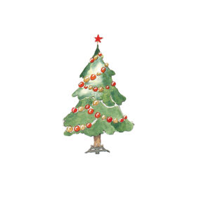 Produktbild: Grußkarte „Fröhliche Weihnachten“