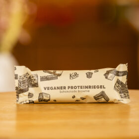 Produktbild: Veganer Proteinriegel Schokolade Brownie 55 g